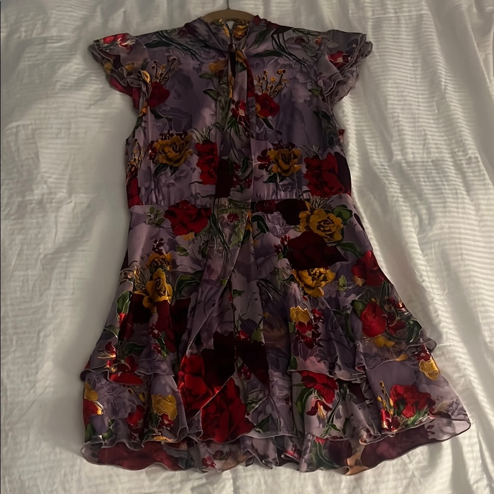 Alice and Olivia floral dress